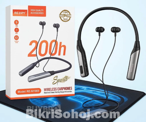 200h Regrsi RE-NY060 Wireless Neckband